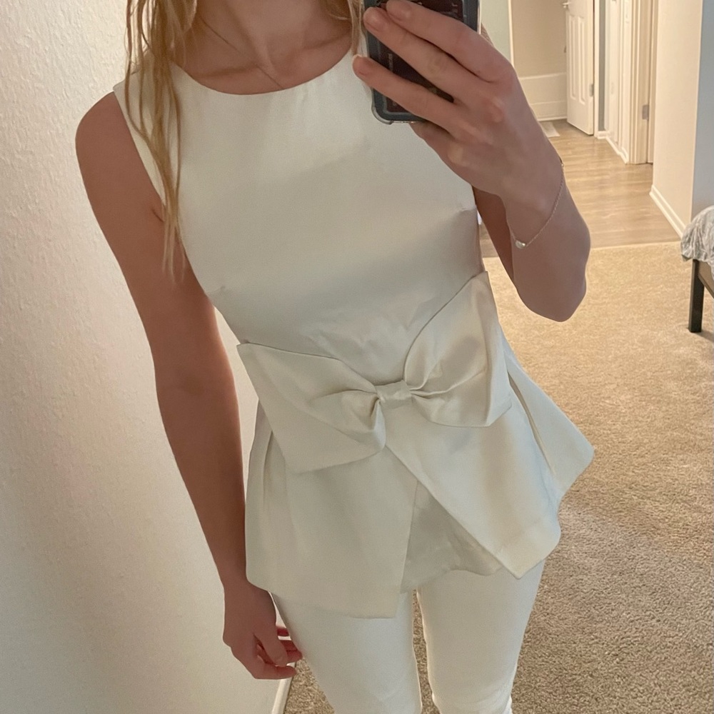 Satin silky top for special occasions